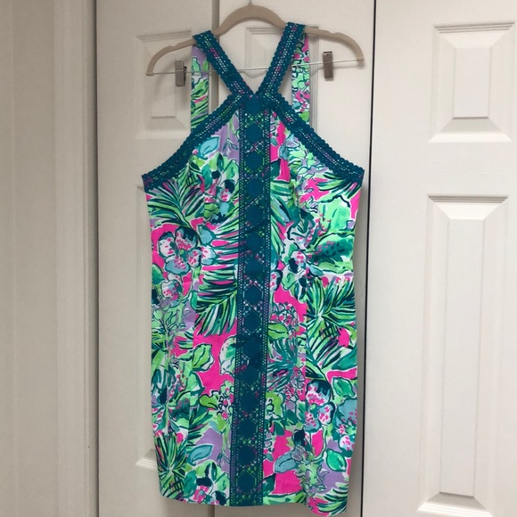 Lilly Pulitzer Dresses & Skirts - Lilly Pulitzer Vena Stretch Shift Dress- NWT Sz 14
